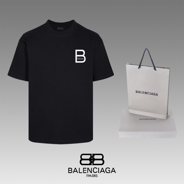 Balenciaga, Men's T-Shirt, Black