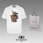 Balenciaga, Men's T-Shirt, White