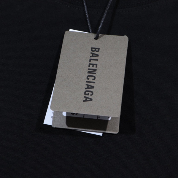 Balenciaga, Men's T-Shirt, Black
