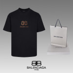 Balenciaga, Men's T-Shirt, Black