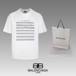 Balenciaga, Men's T-Shirt, White