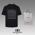 Balenciaga, Men's T-Shirt, Black