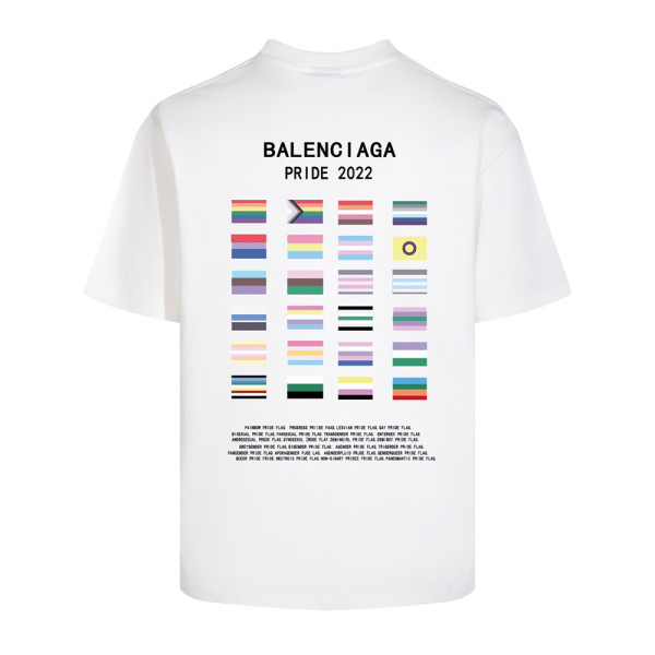 Balenciaga, Men's T-Shirt, White