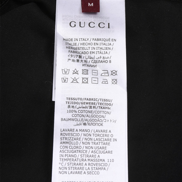 Gucci, Men's T-Shirt, Black