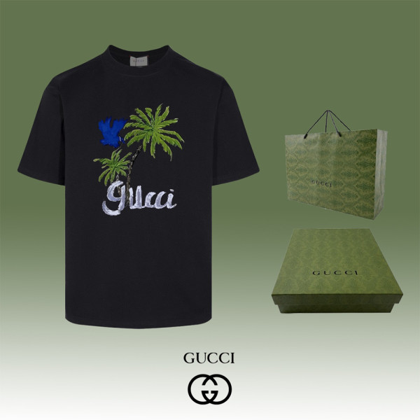 Gucci, Men's T-Shirt, Black
