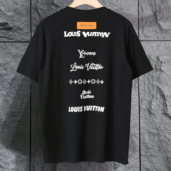 Louis Vuitton, Men's T-Shirt, Black