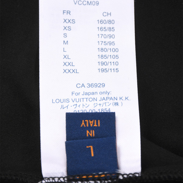 Louis Vuitton, Men's T-Shirt, Black