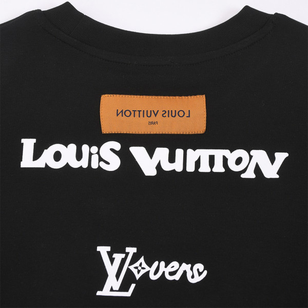 Louis Vuitton, Men's T-Shirt, Black