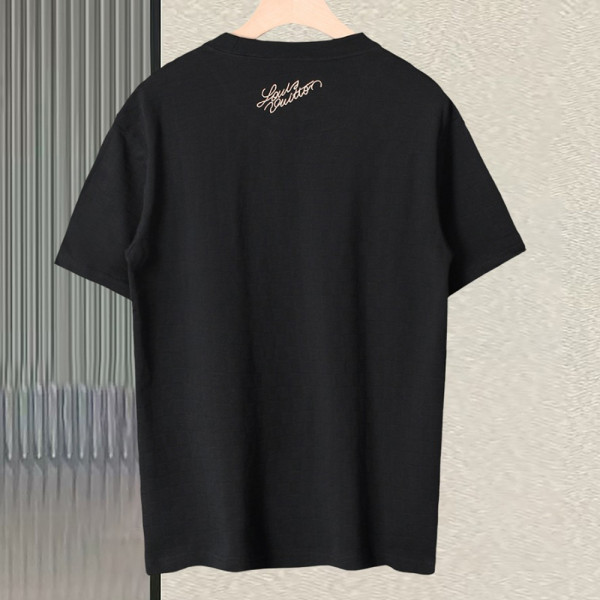 Louis Vuitton, Men's T-Shirt, Black