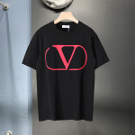 Valentino, Men's T-Shirt, Black