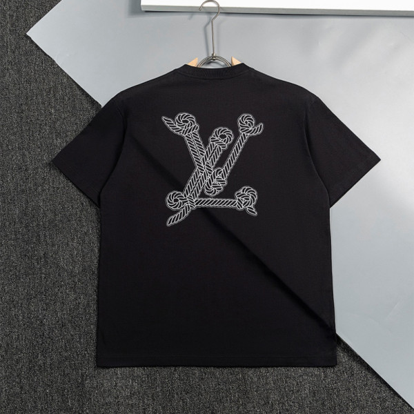 Louis Vuitton, Men's T-Shirt, Black