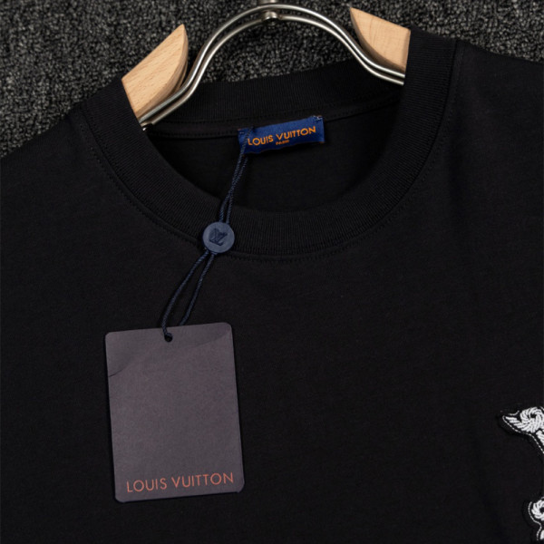 Louis Vuitton, Men's T-Shirt, Black