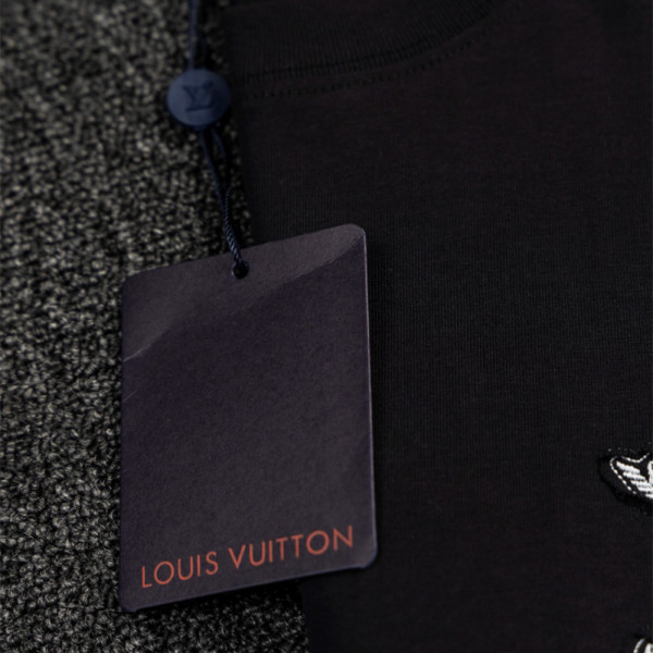 Louis Vuitton, Men's T-Shirt, Black