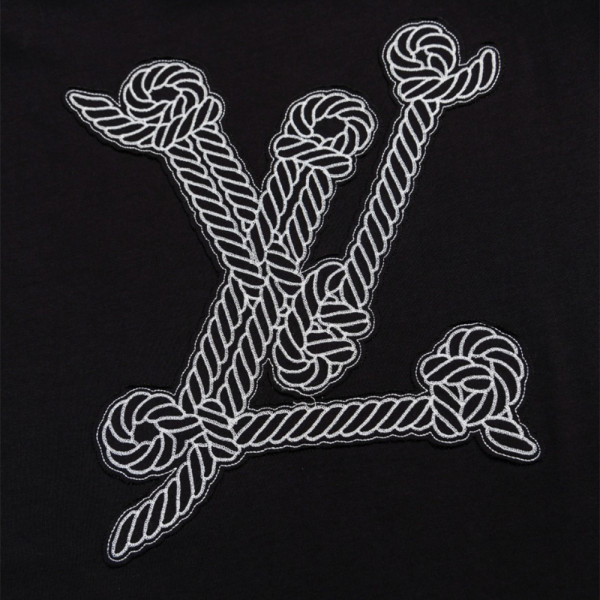 Louis Vuitton, Men's T-Shirt, Black