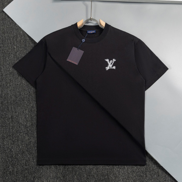 Louis Vuitton, Men's T-Shirt, Black