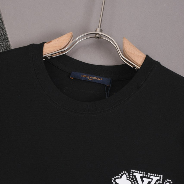 Louis Vuitton, Men's T-Shirt, Black