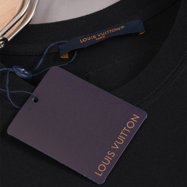 Louis Vuitton, Men's T-Shirt, Black
