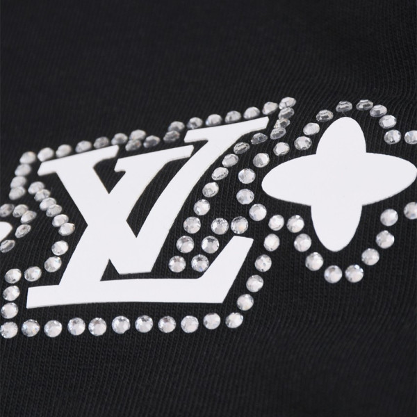Louis Vuitton, Men's T-Shirt, Black