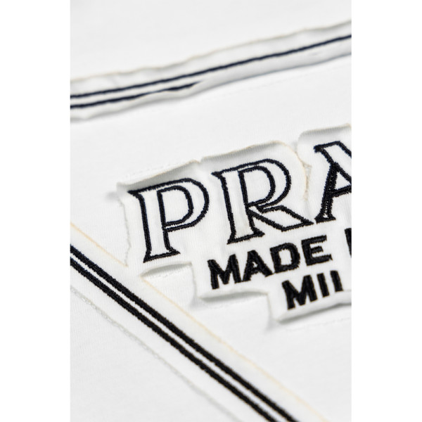 Prada, Men's T-Shirt, White