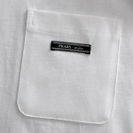 Prada, Men's T-Shirt, White
