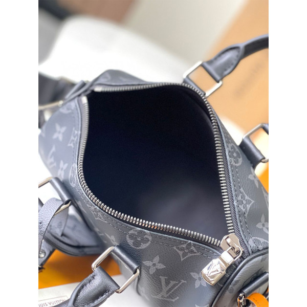 Louis Vuitton, Keepall, Women's Bag, Black
