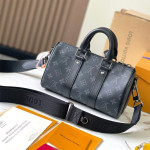 Louis Vuitton, Keepall, Women's Bag, Black