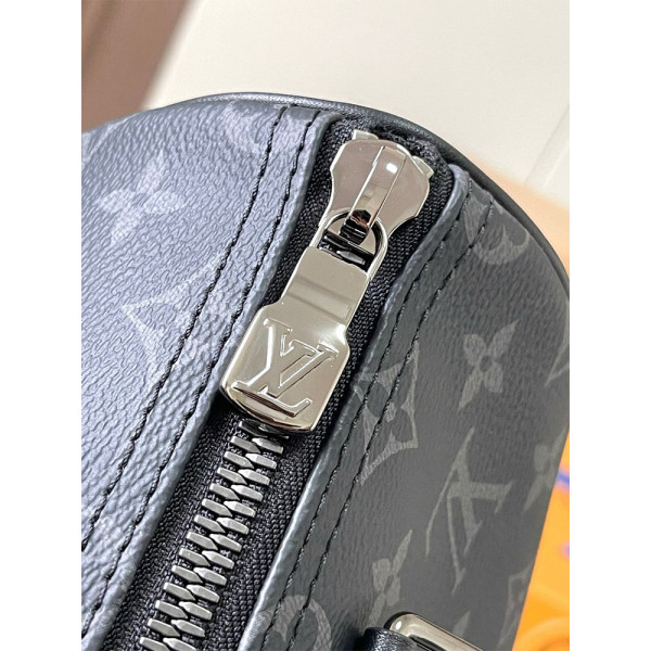 Louis Vuitton, Keepall, Women's Bag, Black