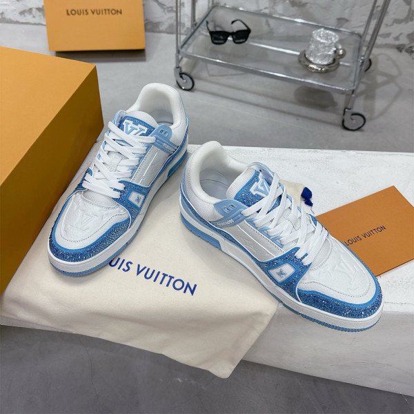 Louis Vuitton, Trainer, Men's Sneaker, Blue