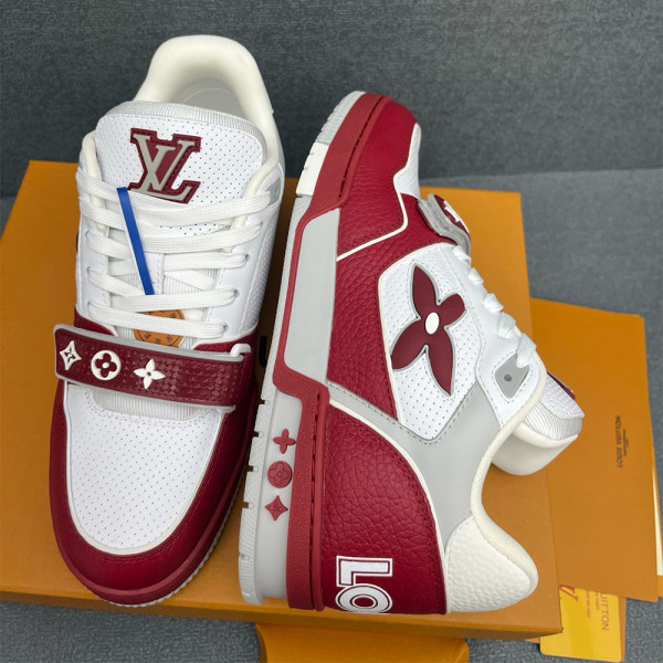 Louis Vuitton, Trainer, Men's Sneaker, Burgundy