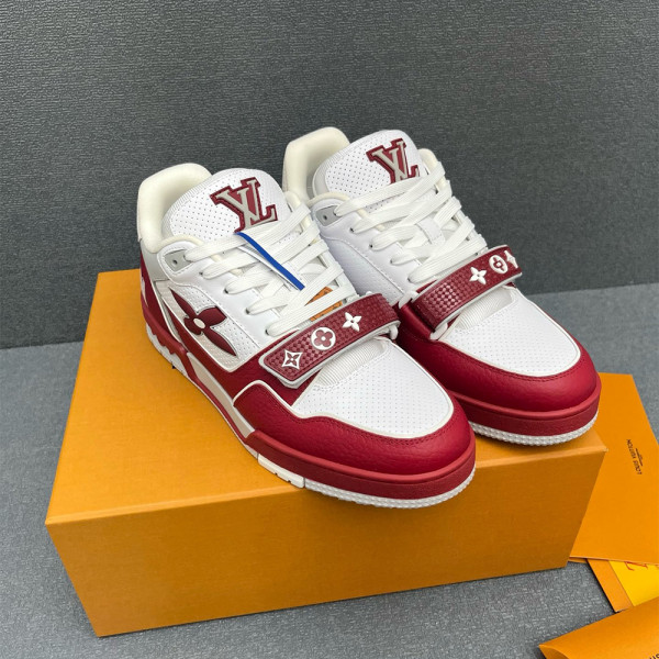Louis Vuitton, Trainer, Men's Sneaker, Burgundy
