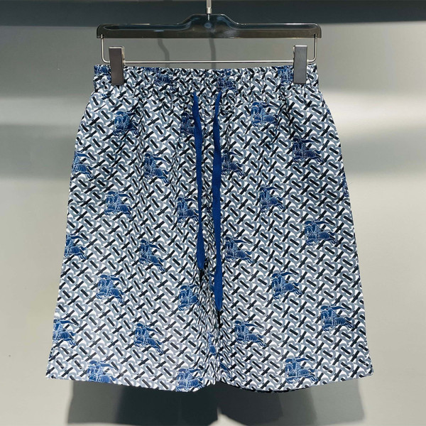 Burberry, Men's Swimshort, Blue
