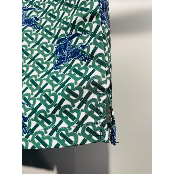 Burberry, Men's Swimshort, Green