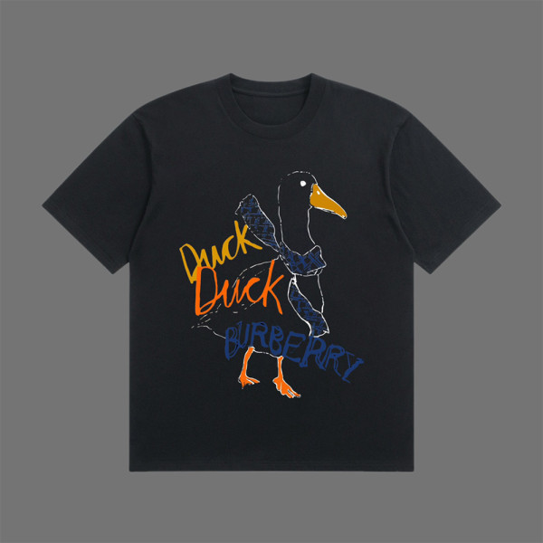 Burberry, Men's T-Shirt, Black