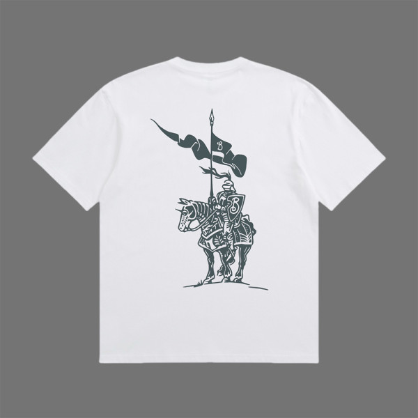 Burberry, Men's T-Shirt, White