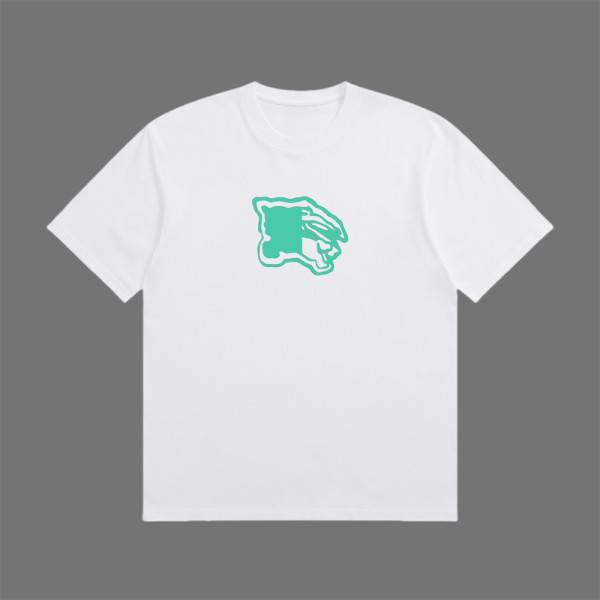 Burberry, Men's T-Shirt, White