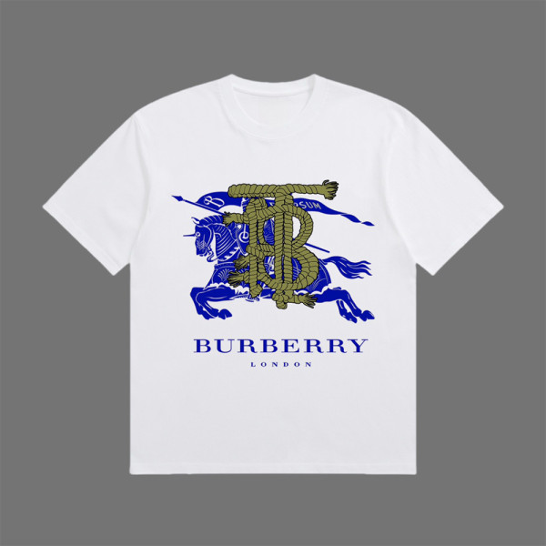 Burberry, Men's T-Shirt, White