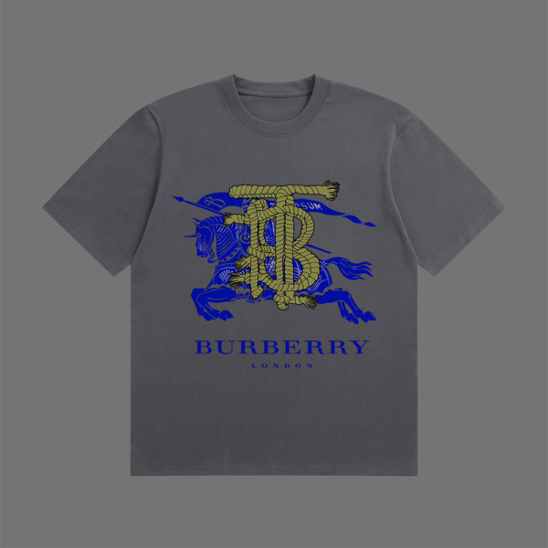 Burberry, Men's T-Shirt, Grey