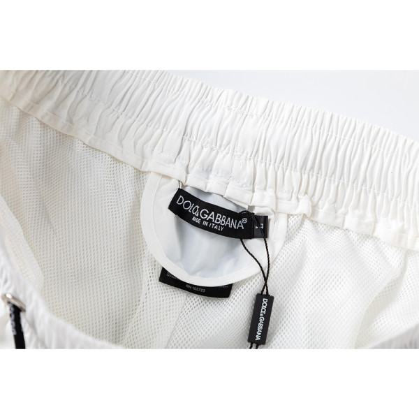 Dolce Gabbana, Men's Swimshort, White