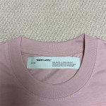 Off White, Men's T-Shirt, Pink