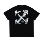 Off White, Men's T-Shirt, Black