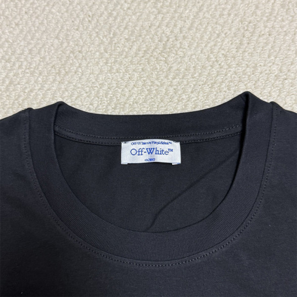 Off White, Men's T-Shirt, Black