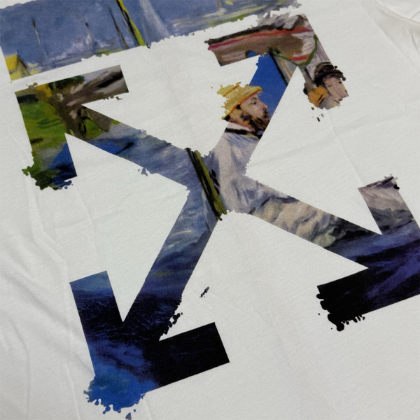 Off White, Men's T-Shirt, White