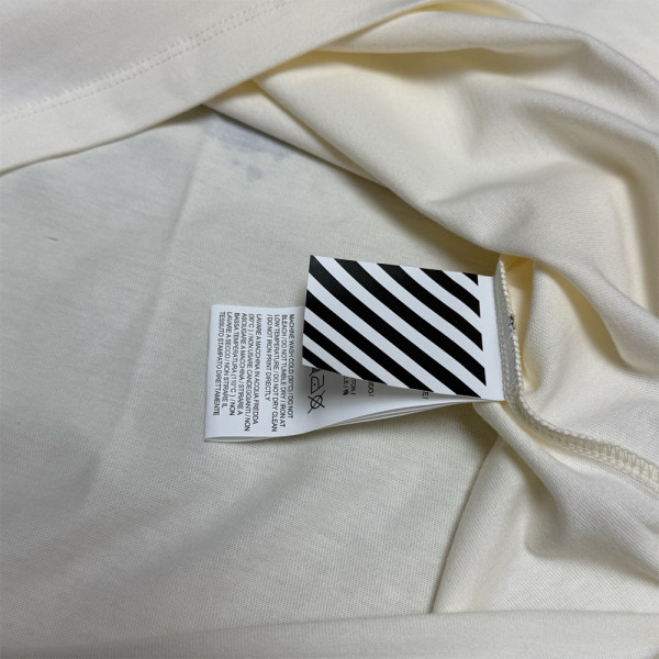 Off White, Men's T-Shirt, White