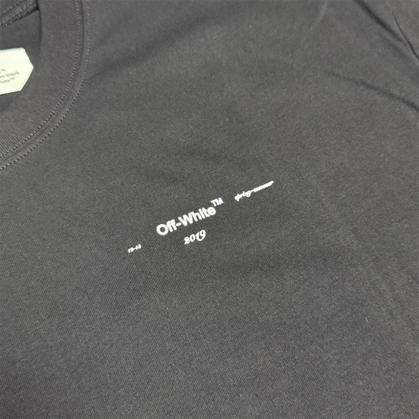 Off White, Men's T-Shirt, Black