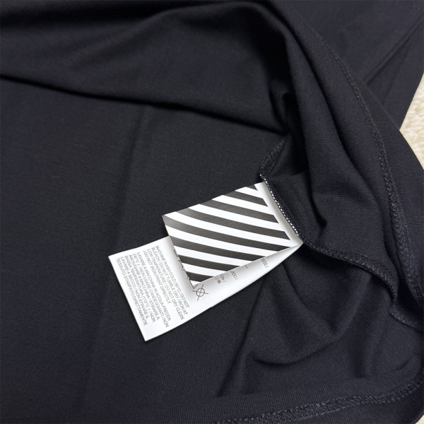 Off White, Men's T-Shirt, Black