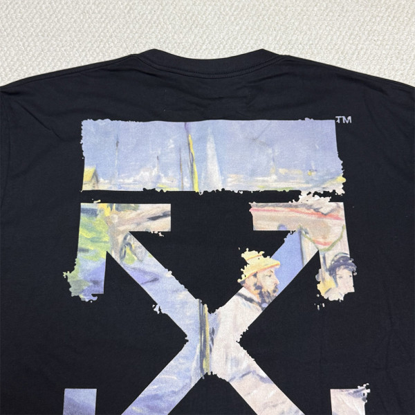 Off White, Men's T-Shirt, Black
