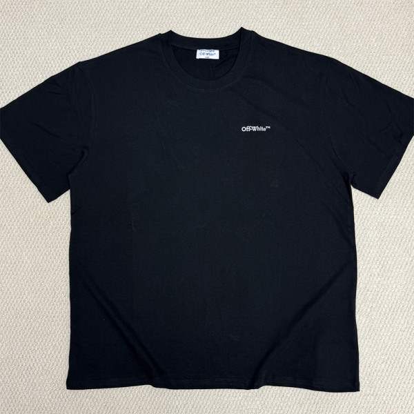 Off White, Men's T-Shirt, Black