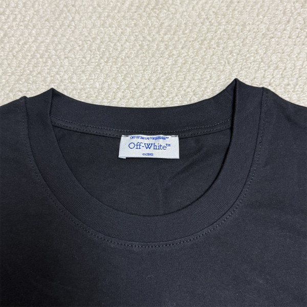 Off White, Men's T-Shirt, Black