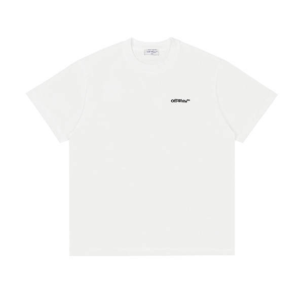 Off White, Men's T-Shirt, White