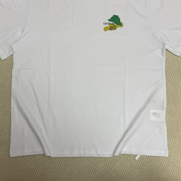 Off White, Men's T-Shirt, White